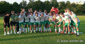 U19: Werder gewinnt den Landespokal - Werder Bremen