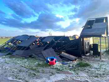 Severe weather caused damage to property near Chestermere - StrathmoreNow.com