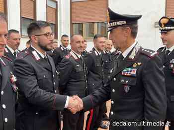 Enna - Il Generale di Corpo d'Armata Riccardo Galletta in visita al comando del capoluogo - Dedalomultimedia