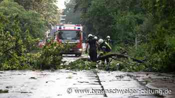 Schwere Gewitter in NRW - Feuerwehren im Dauereinsatz
