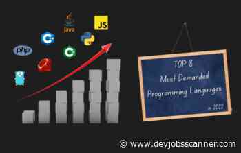 Top 8 Most Demanded Programming Languages in 2022 [Infographic]