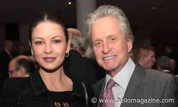 Catherine Zeta-Jones leaves fans in awe with form-fitting sequin dress for date night with Michael Douglas - HELLO!