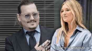 Johnny Depp & Kate Moss: Liebes-Sensation? "Er hat sie angeschmachtet" - OK! Magazin