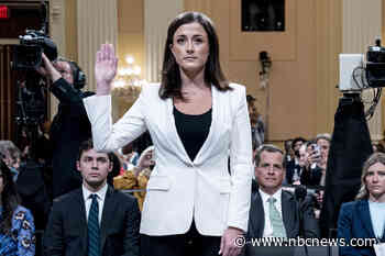 Cassidy Hutchinson, star witness in Jan. 6 hearings, aspired to 'civic significance'