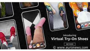 Amazon is using augmented reality to let you try on shoes virtually before you buy them - Euronews