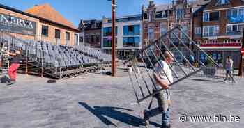 Tribunes worden opgebouwd, reuzen arriveren: Puurs maakt zich klaar voor 'Feestparade 730' - Het Laatste Nieuws