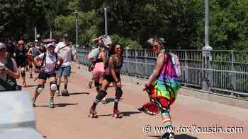 Texas Roller Derby, CIB Austin team up for downtown Pride celebration - FOX 7 Austin
