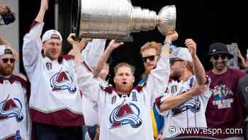 Avs live it up as they celebrate title at parade
