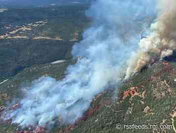 Wildfire burning in Nevada County threatens 250 homes; 5 firefighters injured