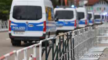 Fahrzeug der Brandenburger Gewerkschaft der Polizei bei G7-Gipfel manipuliert - rbb24