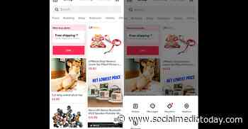 TikTok Tests Dedicated Shopping Feed with Users in Indonesia - Social Media Today