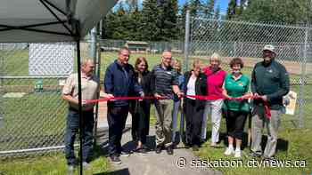 Sask. park opens Johnny Bower sport court