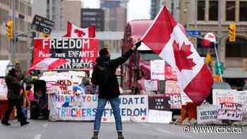 Debate over Canadian flag resumes as convoy protests return to Ottawa - CBC.ca