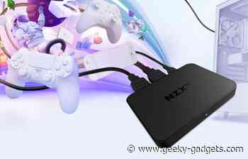 NZXT Stream 4K30 and HD60 capture cards launched