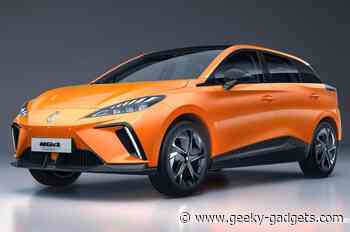 New MG 4 Electric unveiled
