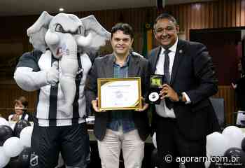 Câmara de Natal entrega Medalha Maria Lamas Farache em homenagem ao ABC - Agora RN