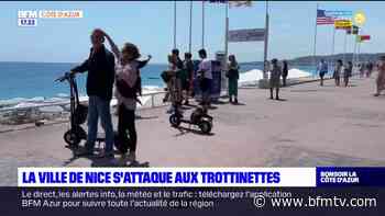 La ville de Nice s'attaque aux trottinettes après la mort d'un enfant - BFMTV