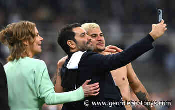 Bruno tells Ghodoussi he's 'ready to play now' after Instagram picture - Geordie Boot Boys - Newcastle United F.C. News