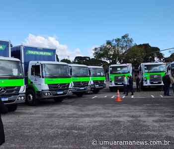 Cruzeiro do Oeste recebe 3 caminhões do Governo do Estado - Umuarama News
