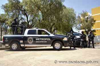 Detuvo Metropol a una persona en Guadalupe por contar con una orden de aprehensión vigente - Gobierno del Estado de Zacatecas
