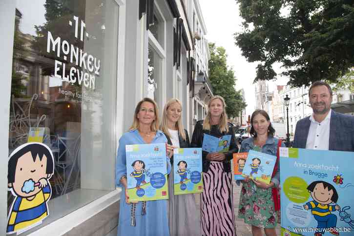 Wie speurt opnieuw mee naar figuurtje Anna in Brugse winkelstraten?