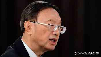 High-level Chinese official Yang Jiechi to arrive in Islamabad today - Geo News