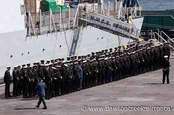 Royal Canadian Navy relieves Pacific fleet ship commander for 'inappropriate conduct' - Dawson Creek Mirror