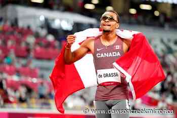 De Grasse, Warner headline Canadian team heading to world athletics championships - Dawson Creek Mirror