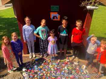 Frank Ross students add colour to memorial garden - Dawson Creek Mirror