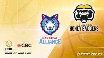 Canadian Elite Basketball League on CBC: Hamilton Honey Badgers vs Montreal Alliance - CBC.ca