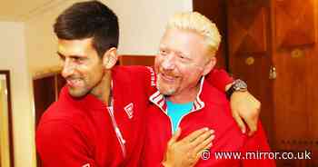 Novak Djokovic reveals Boris Becker contact and is 'heartbroken' by legend's jail term - The Mirror