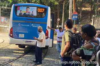 Em Santa Teresa, tem ônibus caindo aos pedaços (literalmente) e caos com veículos enguiçados - Globo