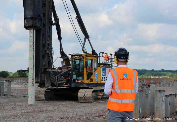 Trials start on cement-free pre-cast piles