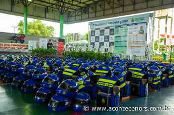 Governo inicia entregas de capacetes e coletes para mototaxistas de Coari - Acontece no RS
