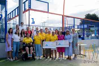 Organisatie achter winters padelevenement in Waregem schenkt 8.700 euro aan goede doelen - KW.be - KW.be