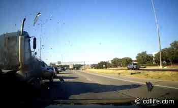 Dash cammer says video shows multi-vehicle semi truck crash that left several hurt on I-35 in Austin - CDLLife