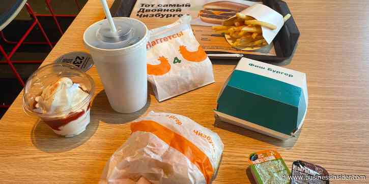 I tried the menu at the rebranded McDonald's in Russia. The first bite of my cheeseburger wasn't as exciting as it used to be &ndash; and the fries seemed sadder.