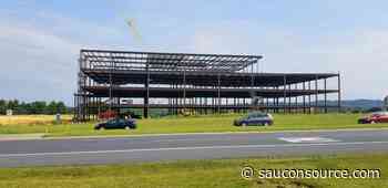 Good Shepherd ‘Tops Off’ Center Valley Hospital with Signed Beam - Saucon Source