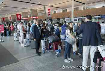Spike in domestic flight delays, cancellations as global gridlock continues - Abbotsford News