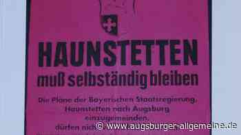 So machte die Eingemeindung aus "Freiheitskämpfern" gute Augsburger