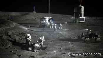 Where will NASA set up its moon base?