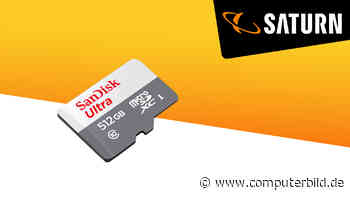 Saturn: SanDisk-microSD-Karte mit 512 GB für 49 Euro