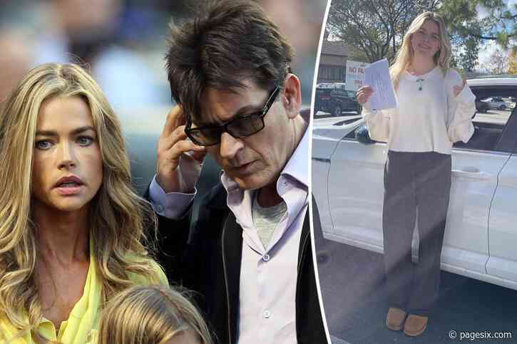 Charlie Sheen and Denise Richards’ daughter Lola drives car into embankment - Page Six