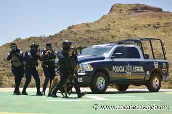 Tras agresión en Fresnillo, elementos de la Policía Estatal aseguraron armas de fuego - Gobierno del Estado de Zacatecas