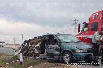 Dos lesionados en accidente vial en Fresnillo - NTR Zacatecas .com