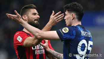 Milan-Inter di Supercoppa italiana si gioca a Riad il 18 gennaio