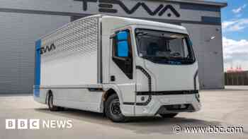 Essex firm's hydrogen lorry on show in Stoneleigh - BBC