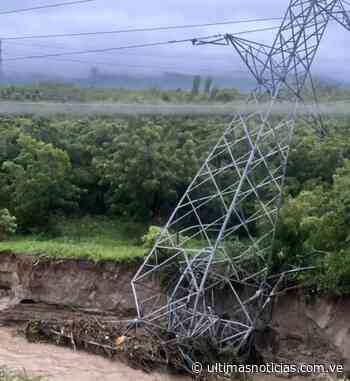 Recuperadas torres eléctricas de Cabudare afectadas por lluvias - Últimas Noticias