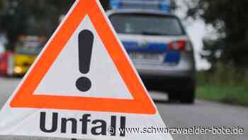 Unfall in Vöhringen - Crash beim Rückwärtsfahren - Schwarzwälder Bote