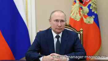 Wladimir Putin: Der Kremlchef drängt Ausländer aus Förderkonsortium Sakhalin Energy
